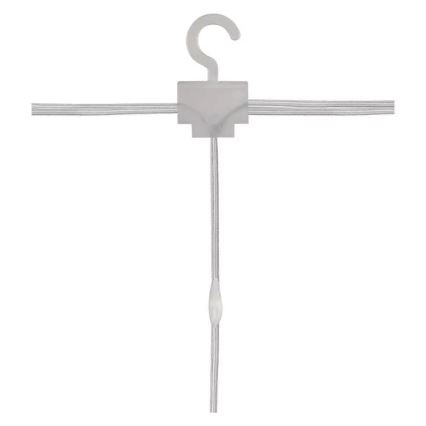 LED Utomhus julslinga 180xLED/8 funktioner 6,7 m IP44 varm vit