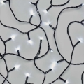 LED utomhus julslinga 50xLED/5m IP44 kallvit