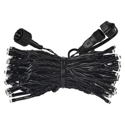 LED utomhus julslinga 50xLED/5m IP44 kallvit