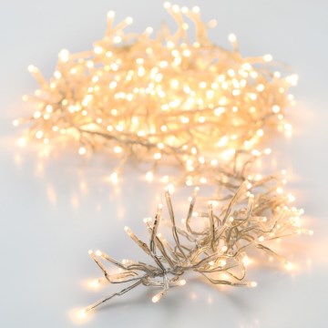 LED utomhus julslinga 768xLED/230V/8 funktioner 8,5 m IP44 varmvit