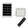 LED Utomhus ljusreglerad solcell strålkastare LED/10W/3,2V IP65 6400K 6000 mAh vit + fjärrkontroll