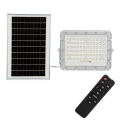 LED Utomhus ljusreglerad solcell strålkastare LED/15W/3,2V IP65 4000K vit + fjärrkontroll