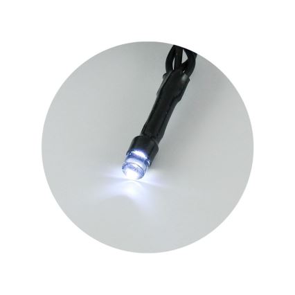 LED Utomhus ljusslinga 5,4 m 50xLED/3xAA 6500 K IP44