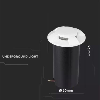 LED Utomhus navigationsljus LED/1W/12V IP67