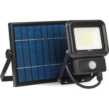 LED Utomhus solar strålkastare med en sensor LED/20W/3,7V 6500K IP65