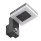 LED Utomhus solcell vägglampa med sensor LED/5,5W/3,7V 3000K IP54