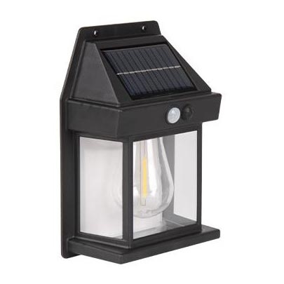 LED utomhus solcellsdriven vägglampa med sensor LED/1W/3,7V 1200 mAh IP65