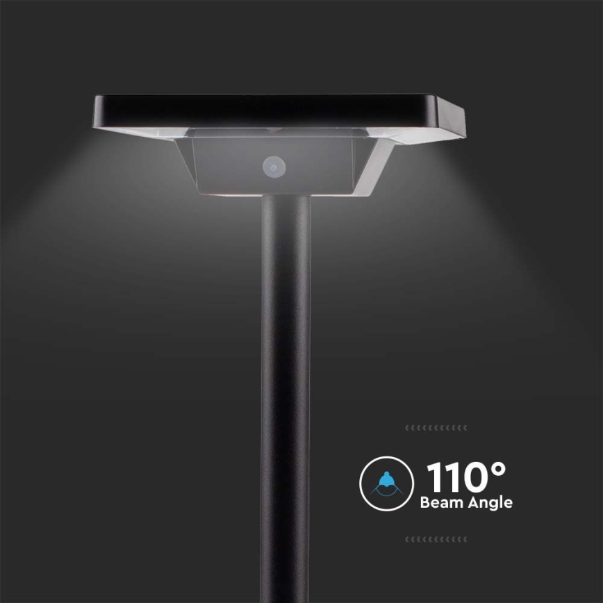 LED utomhus solcellslampa 2i1 LED/2W/3,7V IP65 3000/4000/6500K 2600 mAh
