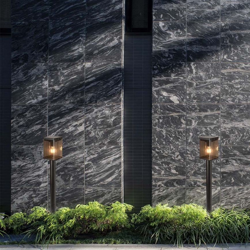 LED Utomhus solcellslampa med sensor LED/2,5W/3,7V 3000K IP54 2000 mAh svart