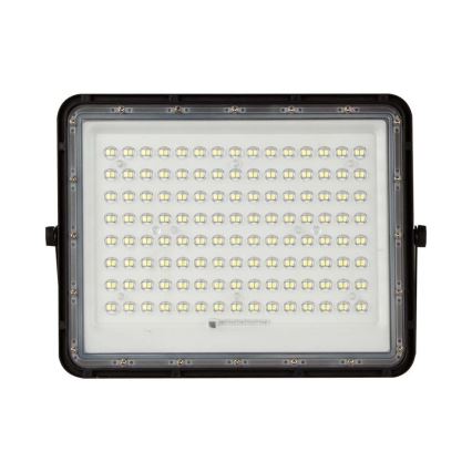 LED Utomhus solreflektor LED/200W/3,2V 4000K svart IP65 16000 mAh + fjärrkontroll