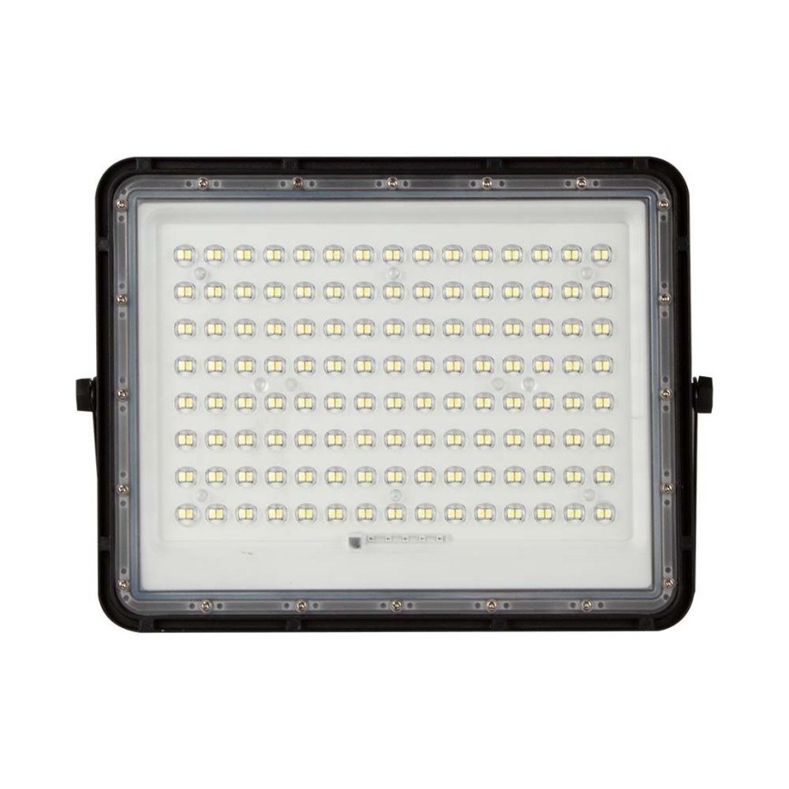 LED Utomhus solreflektor LED/200W/3,2V 4000K svart IP65 16000 mAh + fjärrkontroll