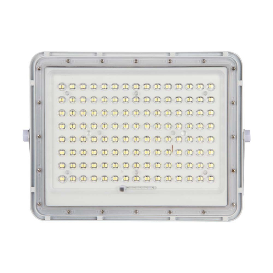 LED Utomhus solreflektor LED/20W/3,2V 4000K vit IP65 + fjärrkontroll