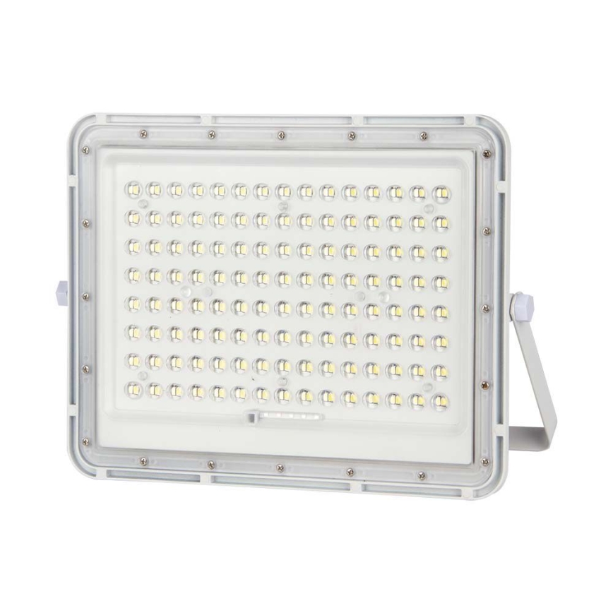 LED Utomhus solreflektor LED/20W/3,2V 4000K vit IP65 + fjärrkontroll