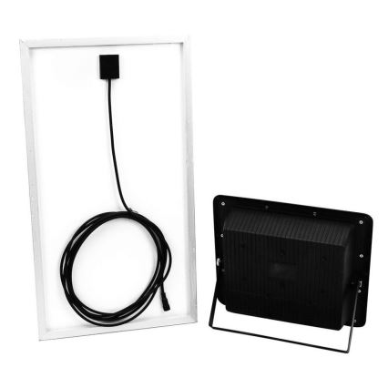 LED Utomhus solreflektor LED/40W/10V IP65 6000K 20000 mAh + fjärrkontroll
