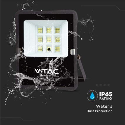 LED Utomhus solreflektor LED/6W/3,2V 6400K IP65 4000 mAh + fjärrkontroll