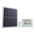 LED Utomhus solreflektor LED/12W/3,2V IP65 6400K 20000 mAh + fjärrkontroll