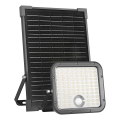LED Utomhus solreflektor med sensor LED/30W/6,4V IP65 3000/4000K 6000 mAh + fjärrkontroll