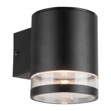 LED Utomhus solvägglampa LED/1W/3,7V 3000K IP54 1200 mAh svart