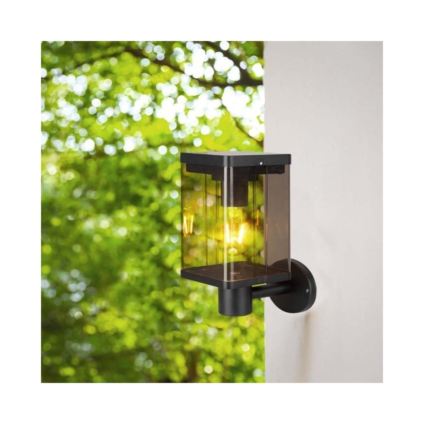 LED Utomhus solvägglampa med sensor LED/2,5W/3,7V 3000K IP54 2000 mAh