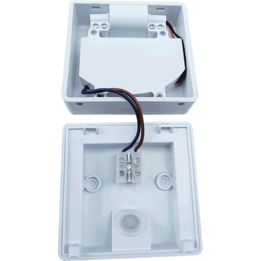 LED Utomhus Strålkastare med sensor FLIP LED/10W/230V IP65