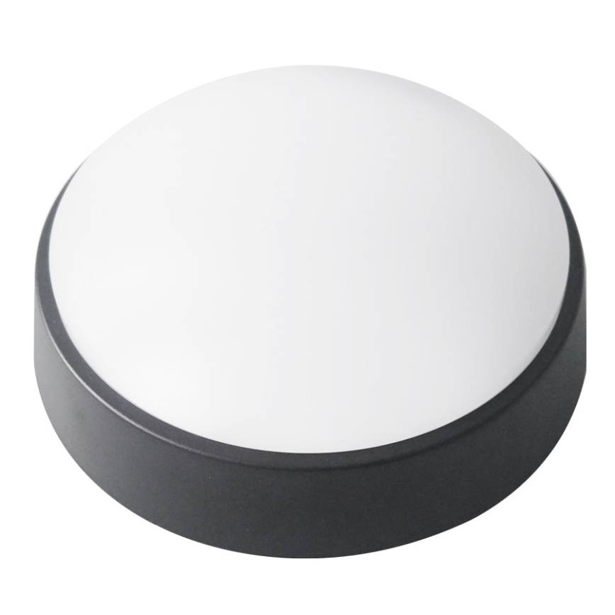 LED Utomhus taklampa LED/14W/230V IP54 svart