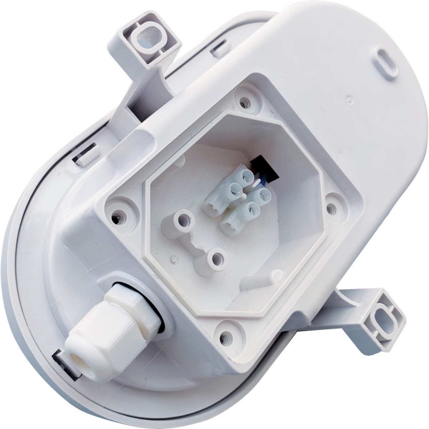 LED Utomhustaklampa LED/6W/230V 4000K IP54 vit