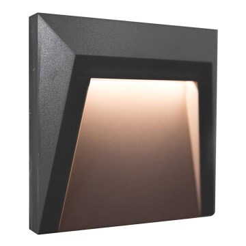 LED Utomhus trappbelysning HOLDEN LED/1W/230V IP65 antracit