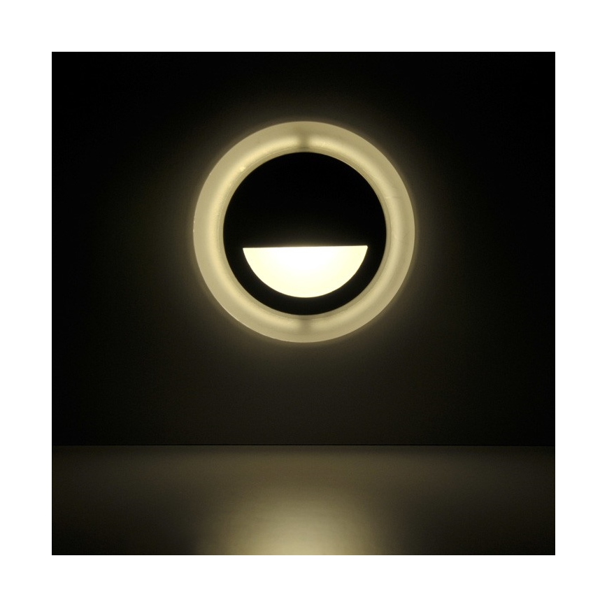 LED Utomhus Trappljus Q4 LED/3W/230V IP44