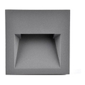 LED Utomhus Trappljus Q7 LED/3W/230V IP44