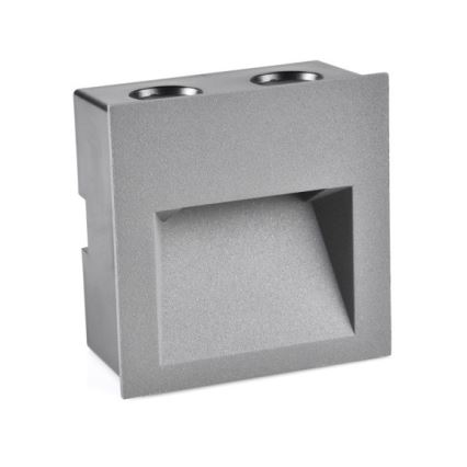 LED Utomhus Trappljus Q7 LED/3W/230V IP44