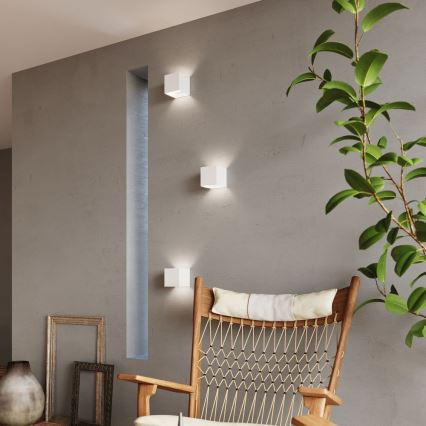 LED Utomhus Väggbelysning LUCA LED/6W/230V IP54