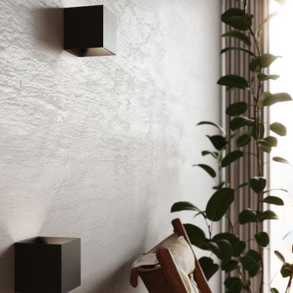 LED Utomhus Väggbelysning LUCA LED/6W/230V IP54