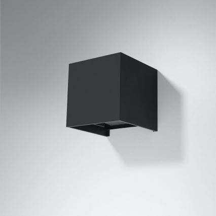 LED Utomhus Väggbelysning LUCA LED/6W/230V IP54