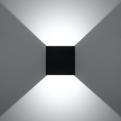 LED Utomhus Väggbelysning LUCA LED/6W/230V IP54