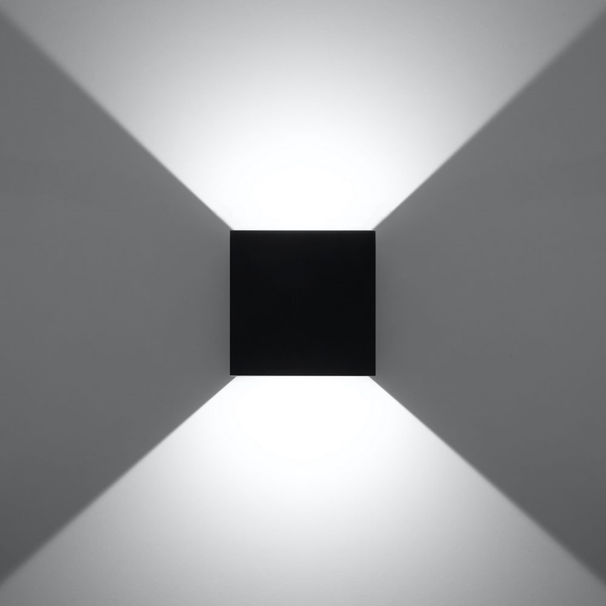 LED Utomhus Väggbelysning LUCA LED/6W/230V IP54