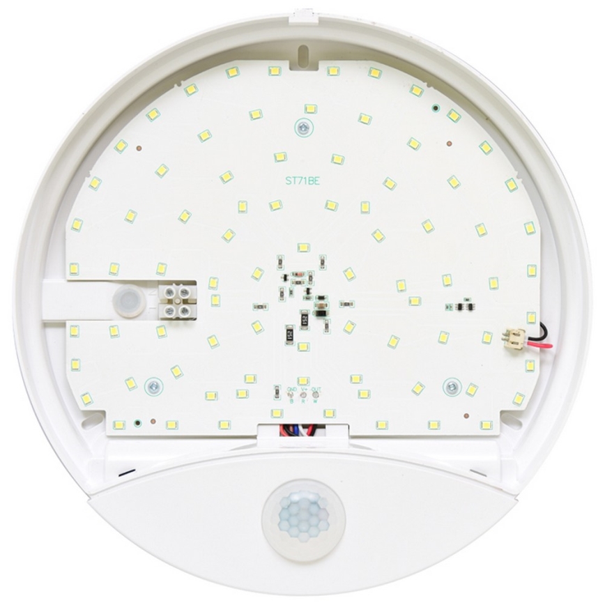 LED Utomhus Väggbelysning med sensor LORA LED/15W/230V IP44