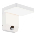 LED Utomhus vägglampa flexibel med sensor LED/17W/230V IP65 4000K vit