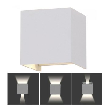 LED Utomhus Vägglampa LED/11W/230V 4000K IP65 vit