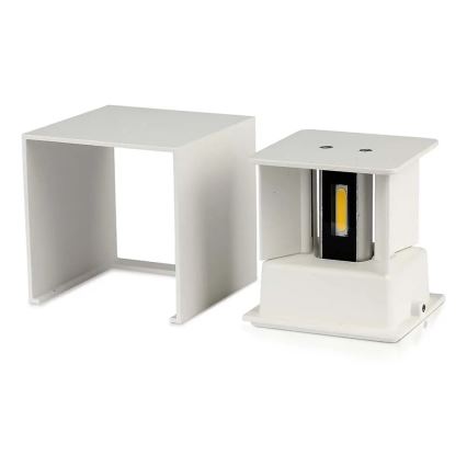 LED Utomhus Vägglampa LED/11W/230V 4000K IP65 vit