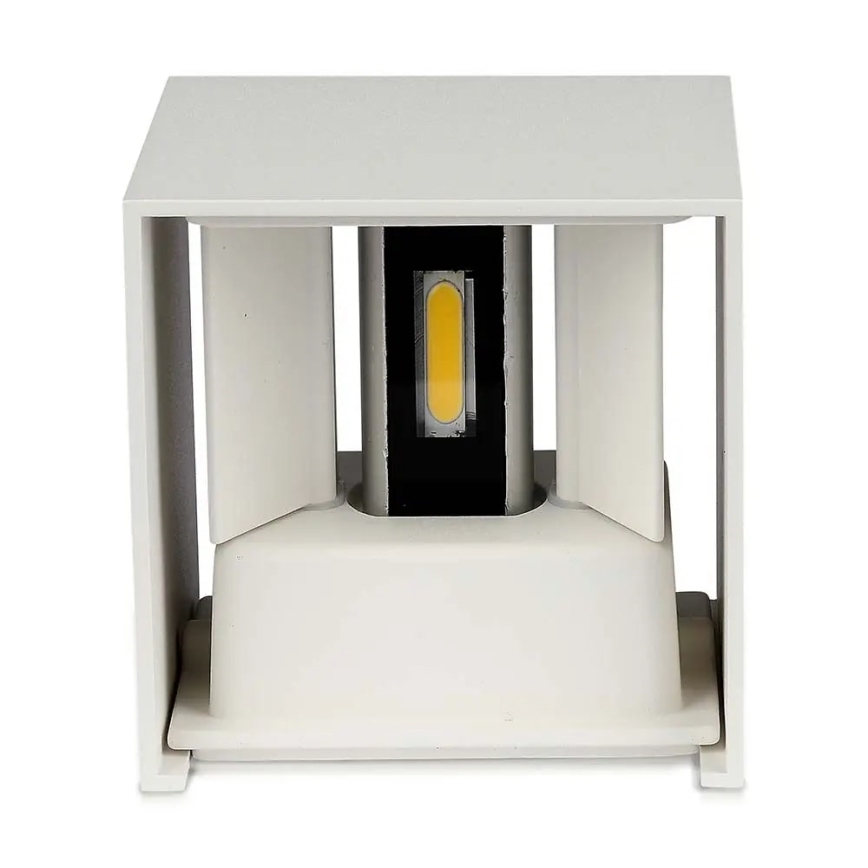 LED Utomhus Vägglampa LED/11W/230V 4000K IP65 vit