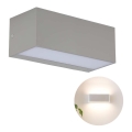 LED Utomhus Vägglampa LED/12W/230V 3000K IP65