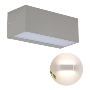 LED Utomhus Vägglampa LED/12W/230V 6400K IP65