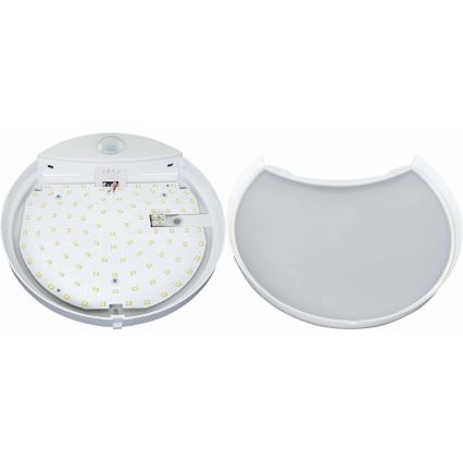 LED Utomhus vägglampa med sensor HIBIS LED/15W/230V IP44