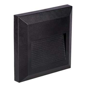 LED Utomhusbelysning för trappor LED/2W/230V IP65 4000K svart