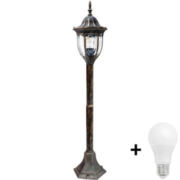 LED-utomhuslampa FLORENCJA 1xE27/10W/230V IP43