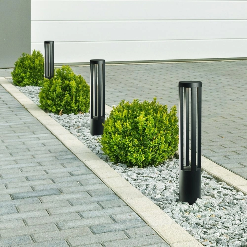 LED-utomhuslampa LED/10W/230V 3000K IP65 80 cm svart