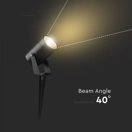 LED utomhuslampa LED/10W/230V 3000K IP65