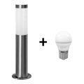 LED Utomhuslampa LIVIA 1xE27/7W/230V 4000K IP44