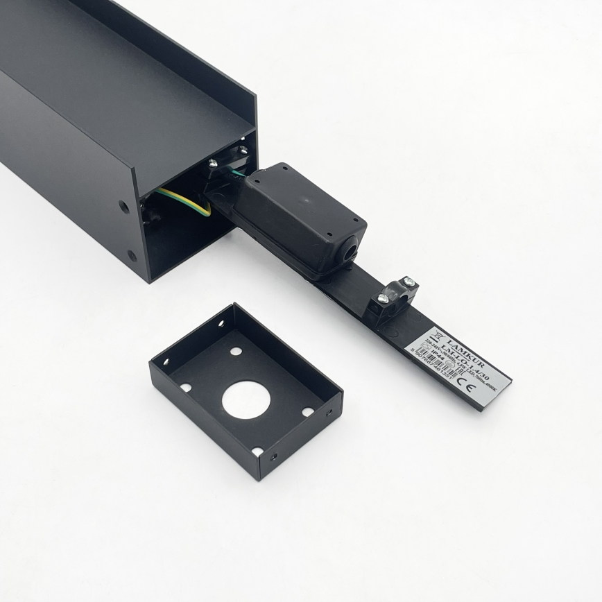 LED utomhuslampa MODO LED/23,4W/230V 4000K IP44 80 cm svart