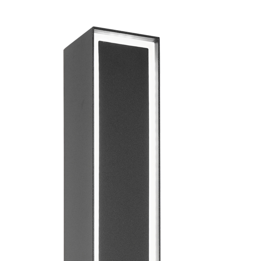 LED utomhuslampa MODO LED/23,4W/230V 4000K IP44 80 cm svart